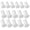 White, variant on 16Pcs Wall Bushing Grommet Silicone Cable Grommet Portable Wall Hole Cable Routing Kit Easy Install Cable Wall Grommet Perforated Grommet for 3/4 Inch Cable