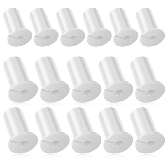 16Pcs Wall Bushing Grommet Silicone Cable Grommet Portable Wall Hole Cable Routing Kit Easy Install Cable Wall Grommet Perforated Grommet for 3/4 Inch Cable