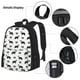 thumbnail image 3 of Balery Border Collie Dog Mochila Escolar 3 en 1 para Niños - Mochila Resistente con Lonchera Térmica y Estuche - Mochila Escolar para Niños y Niñas, 3 of 7