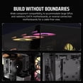 thumbnail image 4 of Funda para PC Corsair iCUE LINK 3500X RGB Mid-Tower ATX negra, 4 of 7