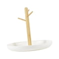 thumbnail image 2 of Luxury Style Jewelry Vanity Tray Cosmetic Perfume Makeup Display Serving Tray White, 2 of 8