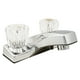 thumbnail image 1 of Llave Mezcladora Baño Lavabo Idrop  Cuerpo Abs Manerales Acrilico Cromada, 1 of 4