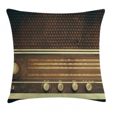 Vintage Decor Throw Pillow Cushion Cover Old Antique Retro 60s