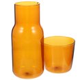 thumbnail image 1 of Bedside Desktop Glass Bottle Multi-function Water Jug Transparent Glass Jug with Cup, 1 of 8