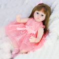 thumbnail image 1 of ¡Novedad de 2020! Muñecas de bebé Reborn de 42cm, juguetes de vinilo suave para niñas, Adorable bebé Reborn, niña realista, regalo de cumpleaños para recién nacido, muñeca Gao Jinjia LED, 1 of 2