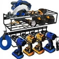 thumbnail image 6 of Metal Shelf Holder Power Tool Organizers Garage Storage Rack Drill Holder, 6 of 21