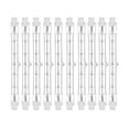 thumbnail image 1 of 10x reflectores de filamentos, bombillas halógenas R7S duraderas y versátiles, tubo de luz para trabajo, estudio, escenario, tienda, lámparas de pie Estilo A, 1 of 8