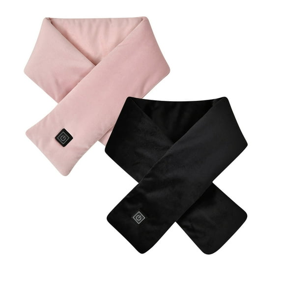 Heated USB Scarf Under $5! Kadlawus USB Heating Scarf for Cold Weather, Smart Warming Scarf, Massage Scarf for Men and Women, Outdoor, Travel, Rechargeable, Gift for Him/Her, Heated Scarf