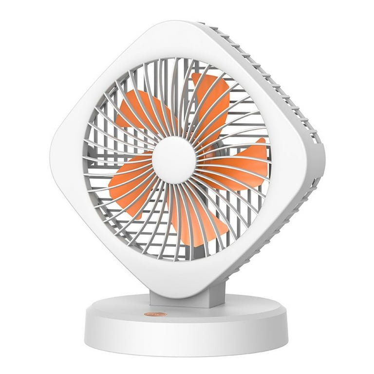 Desk Fan Small Table Fan With Strong Airflow Quiet Operation Portable Fan Speed Adjust Heads 30 Rotatable Personal Fan For Office Home Use Portable