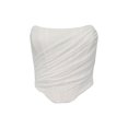 thumbnail image 2 of goowrom Débardeur Tube Asymétrique Sans Manches en Maille pour Femmes, 2 of 10