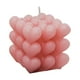 thumbnail image 2 of Vela De Aromaterapia Con Cubo De Burbujas, Regalo Para Mujer De 6,5x6,5x7cm Rosado Baoblaze Velas decorativas, 2 of 8