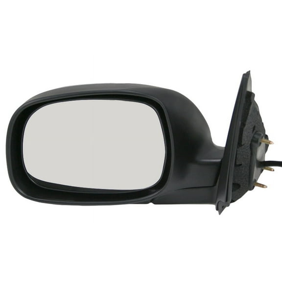 TRQ Chrome Heated Side View Mirror LH for 04-06 Toyota Tundra Double Cab MRA05752