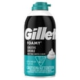 thumbnail image 1 of Gillette Foamy Sensitive Shave Foam For Men, Sensitive Skin, 1 of 14