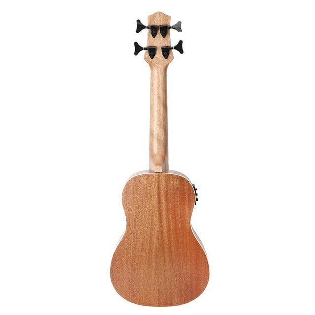 Guitar 30 Inch Mini Electric Guitar Bass Full Sapele Closed Knob Ukulele Musical Instruments