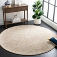thumbnail image 2 of SAFAVIEH Metro Daria Medallion Area Rug, Gold/Ivory, 6' x 6' Round, 2 of 8