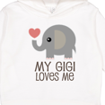 thumbnail image 3 of Inktastic My Gigi Loves Me Grandchild Toddler Hoodie, 3 of 4