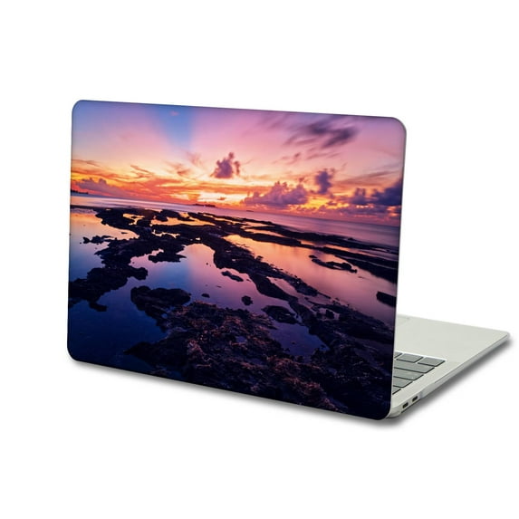 KSK KAISHEK Hard Case Shell Cover Only Compatible Newest MacBook Pro 13"( Touch ID, 2023 2022 2021 - 2016) Model A2338 M1&A2289&A2251&A2159&A1989&A1706&A1708 Red series 0262