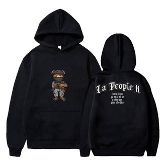 pullover hoodie schwarzer peso hoodie