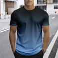 thumbnail image 2 of REDARER Mens Shirts - Oversized T Shirt Men's T Shirt Crew Neck Short Sleeve T Shirt with City Print Basic Shirts Men Loose Casual Shirts Sports Shirts,Mens Short Sleeve Tee Shirts,Size:S, 2 of 5