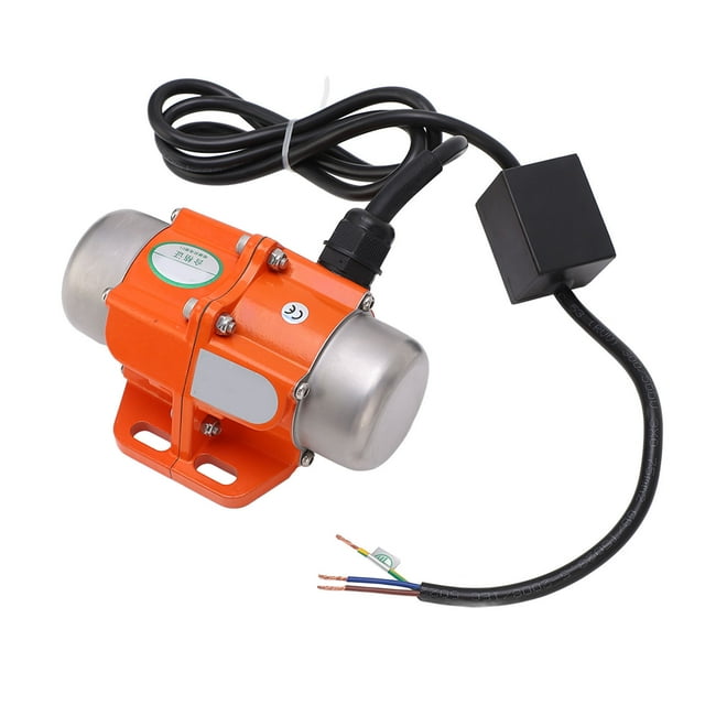 Motor de vibración de hormigón, 220 V 3000 RPM Vibración ajustable Motor vibratorio de aleación de aluminio Motor vibratorio ajustable Funcionamiento suave