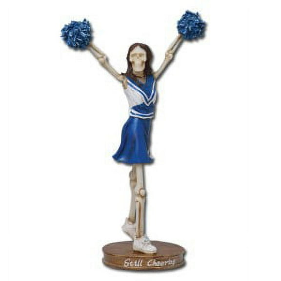 Still Cheering Skeleton Figurine