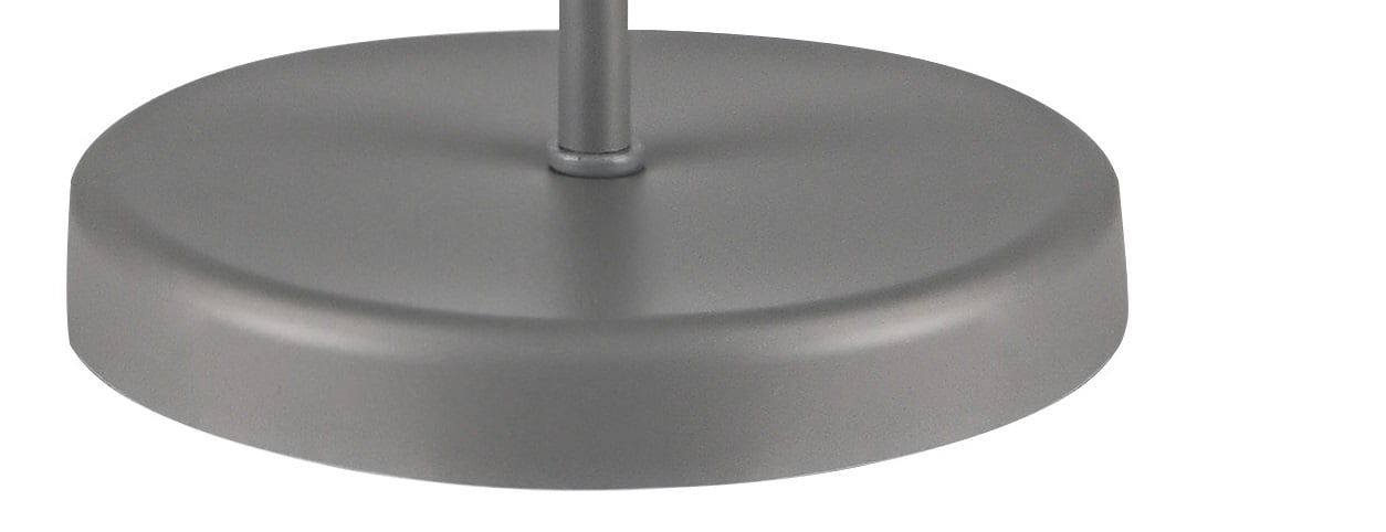 Mainstays 71 in Gray Floor Lamp, Modern Design