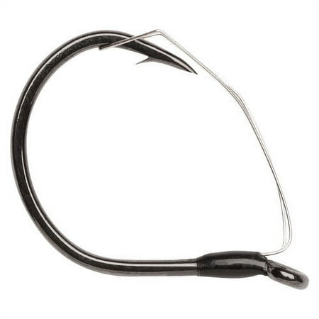 UPC: 0043193113379 | VMC Weedless Wacky Hook  Black Nickel  Size 2  5 Count