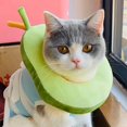 thumbnail image 4 of Elizabethan Collar, Cat Recovery Collar Protective Collar Adjustable Soft Edge Breathable Designed Protective Pet Collar (1pc, Avocado Green, M), 4 of 5