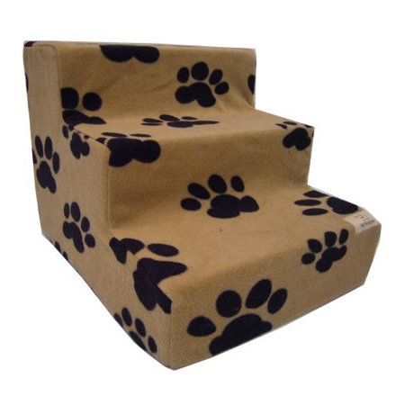 Best Pet Supplies Pet Stairs in Beige Fleece