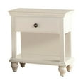 thumbnail image 4 of Classic Style White Bedside Table / Provides Bedroom Convenience, 4 of 5