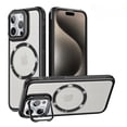 thumbnail image 1 of For iPhone 16 Pro Max Case Magnetic Phone Stand Funda For iPhone 15 14 13 12 11 Pro Max 16 Plus 14 15 Plus Cover Acrylic Cases 02 For iPhone 11Pro Max, 1 of 6