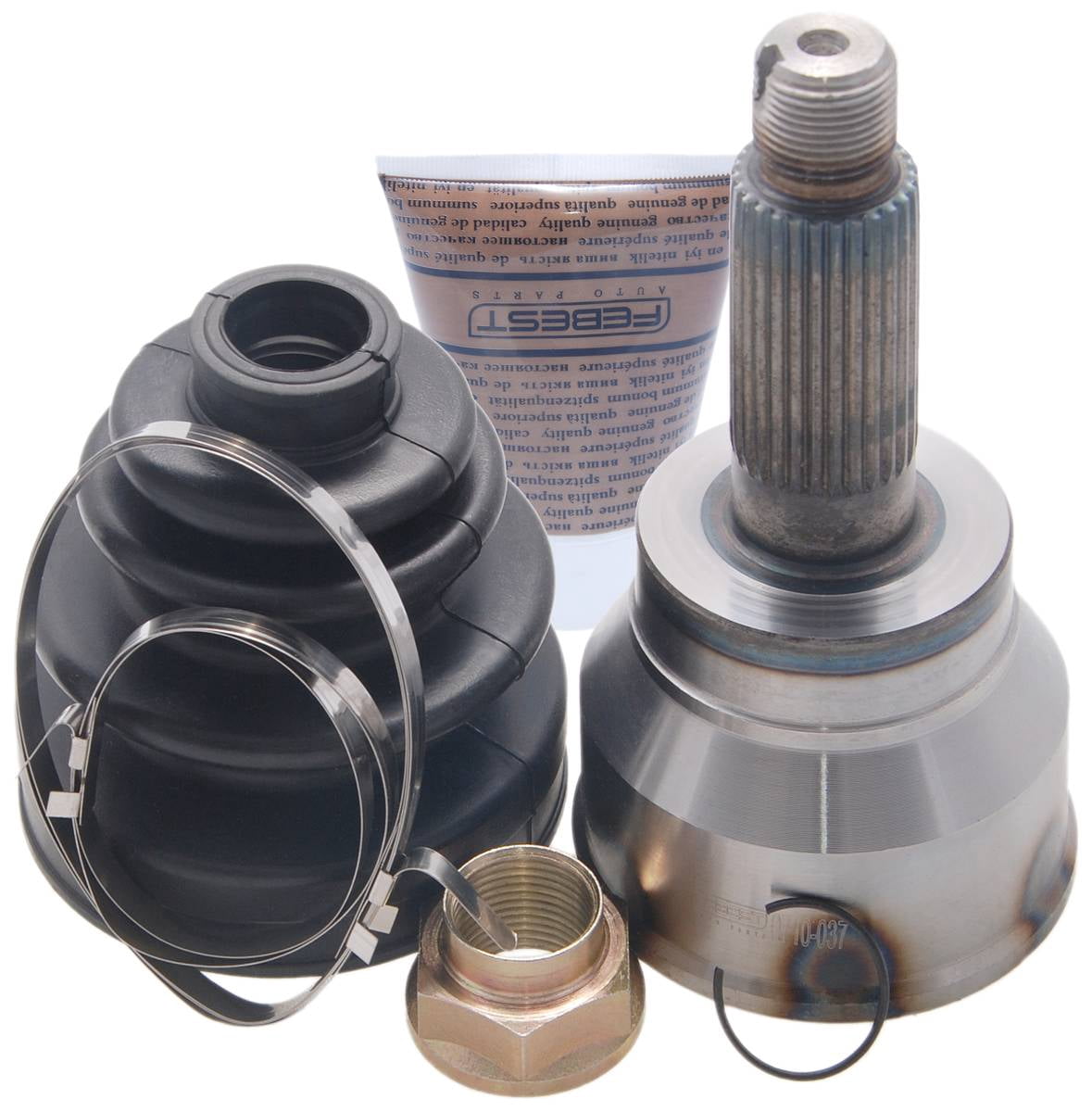 2710-V70A48 FEBEST Homokineet reparatie set, aandrijfas Vooras