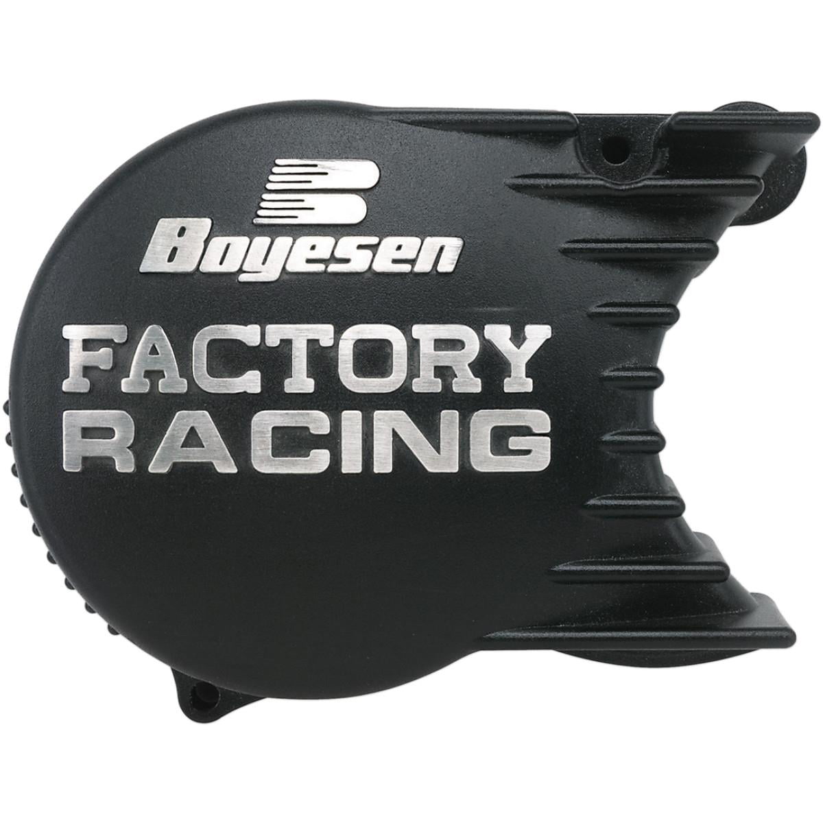 Boyesen Factory Racing Black Ignition Cover For Kawasaki KX 500 1988-2004 