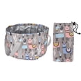 thumbnail image 2 of Portable Foot Bath Tub Bag, Storage Bucket Multifunctional 21L Folding Collapsible Foot Bath Basin With Handles For Travel Camping, 2 of 8
