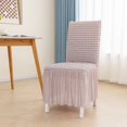thumbnail image 3 of Visland Chair Cover Wear Resistant Super Soft Non-Fading Solid Color Banquet Chair Sli Pcsover Stretch Wedding Chair Protector, 3 of 8