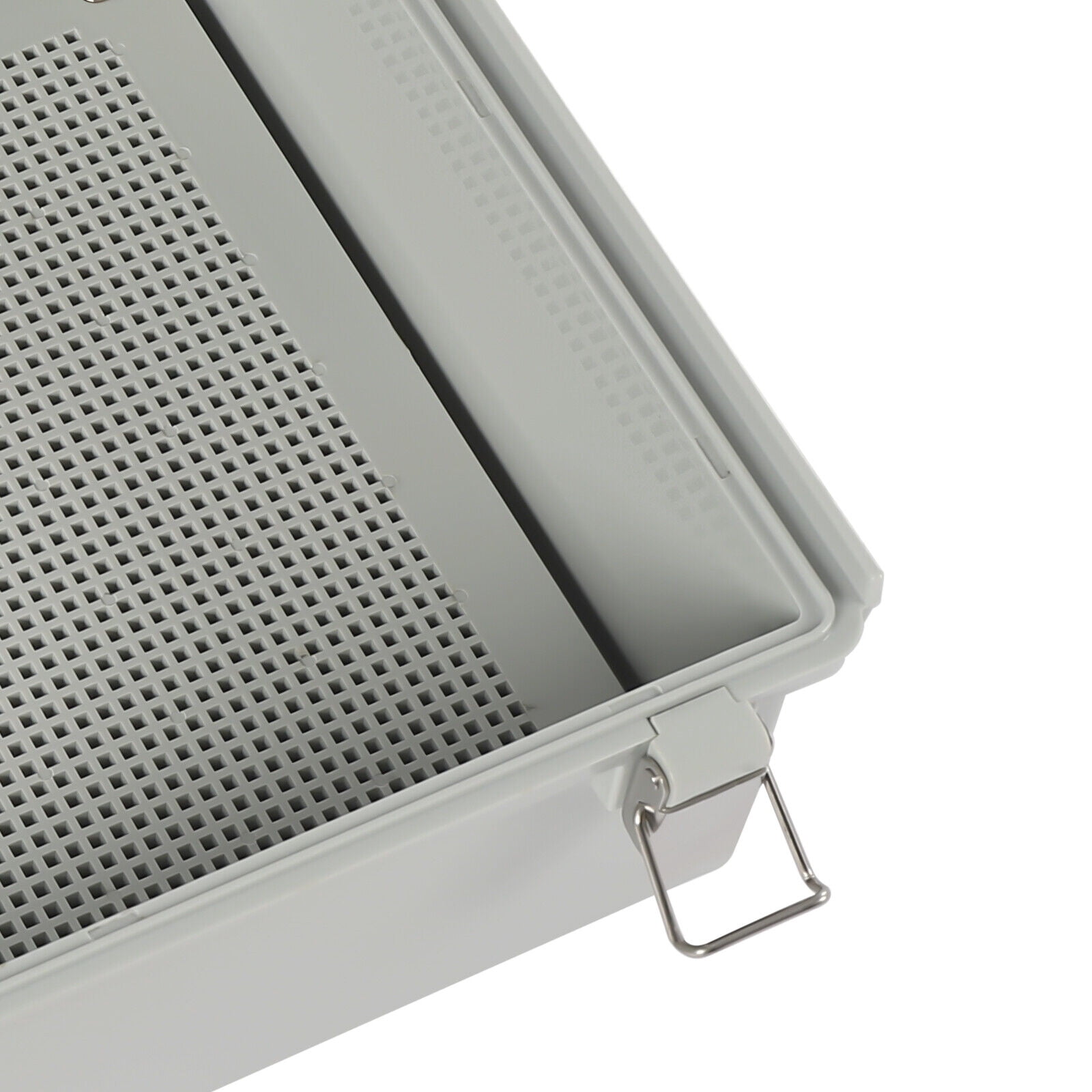 Clear Enclosure Wall Mount Hinged Cover Stainless Steel Latch Junction Box