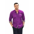thumbnail image 5 of Coofandy Men's Fashion Slim Fit Dress Shirt Casual Shirt, 5 of 11