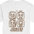 thumbnail image 3 of Marvel Guardians of the Galaxy - Groot Grid - Men's Short Sleeve Graphic T-Shirt, 3 of 5