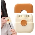 thumbnail image 1 of ZOUSSIQI Hair Trimmer Cutter Comb - Women Hair Cutting Comb | 2 in 1 Hair Razor Cutting Comb Tools | Portable Hair Cutting Comb | Dustproof Design Organizes Broken Hair and Cuts with Ease, CJCA-58574, 1 of 7