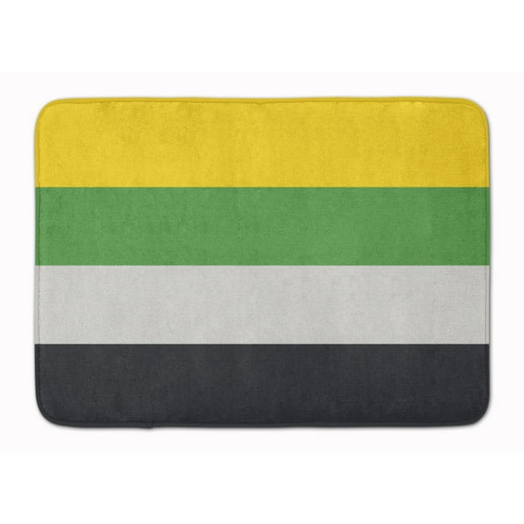 Skiliosexual Pride Machine Washable Memory Foam Mat
