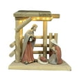 thumbnail image 5 of Kokiya Christmas Nativity Scene Statue with Light Creative for Office Shelf Bedroom, 5 of 9