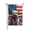 Style 4, variant on Yorkshire Terrier Welcome Garden Flag 12x18 Inch Double Sided Patriotic Dog With Uncle Sam Hat & American Flag Glasses, Adorable Outdoor Yard Decoration For Lawn & Patio