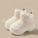 thumbnail image 1 of Botas de nieve cálidas de invierno para mujer, antideslizantes, de tacón alto, a la moda, con suela suave y plataforma gruesa, 1 of 5