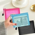 thumbnail image 7 of Mini Zipper Mesh Bags, Small Size Pouch for Coin, Beauty, Makeup, and Travel Organization, Assorted Color, 7 of 7