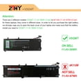 thumbnail image 4 of Batería de repuesto para portátil, 56 Wh, 11,4 V, para Dell G7 17 7700, 4 of 8