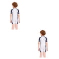 thumbnail image 2 of Naiovety Trajes de neopreno Traje de buceo Traje de neopreno para niños Traje de baño de manga corta anti-quemaduras de moda de una pieza para Type1 NO1, 2 of 6