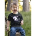 thumbnail image 2 of Cute Husky Dog Cartoon T-Shirt Infant -Image by Shutterstock,  12 Months, 2 of 4