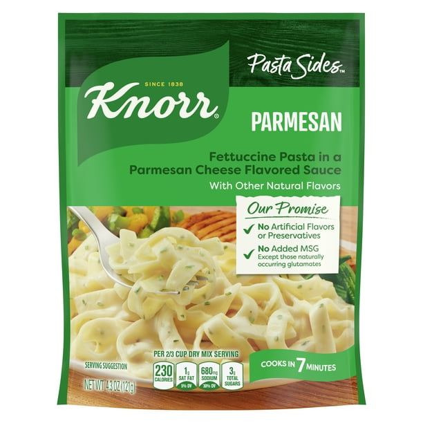612px x 612px - Knorr Pasta Sides Parmesan, Cooks in 7 Minutes, No Artificial Flavors, No  Preservatives, No Added MSG 4.3 oz - Walmart.com