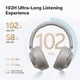 thumbnail image 5 of Audífonos Inalámbricos Bluetooth Over-Ear QCY H3S con ANC Gris, 5 of 8