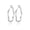 silver 30mm, variant on 14K Gold Plated Big Hoop Earrings, 925 Sterling Silver, Hypoallergenic, 30–60mm, Gift for Women